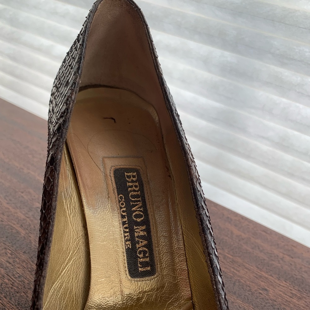 Bruno Magli Python heels - Picture 4 of 4